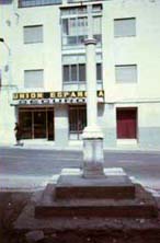 Cruz tradicional en los a&ntilde;os ochenta